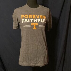 NWT, Men’s, Gray TN Vols ‘Forever Faithful' short sleeve & orange graphic tee!